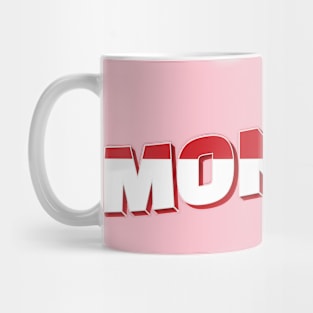 Monaco Vintage style retro souvenir Mug